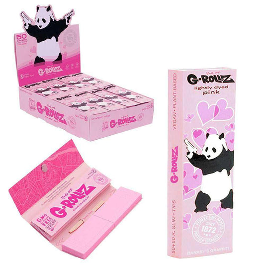 Banksy Panda Pink