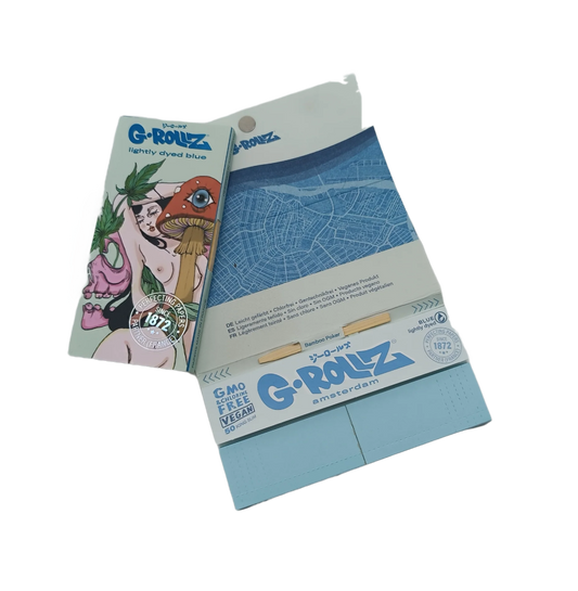 G-ROLLZ | 'Mushroom Lover' 24 Papeles Kingsize  + Filtros + Bandeja de liar
