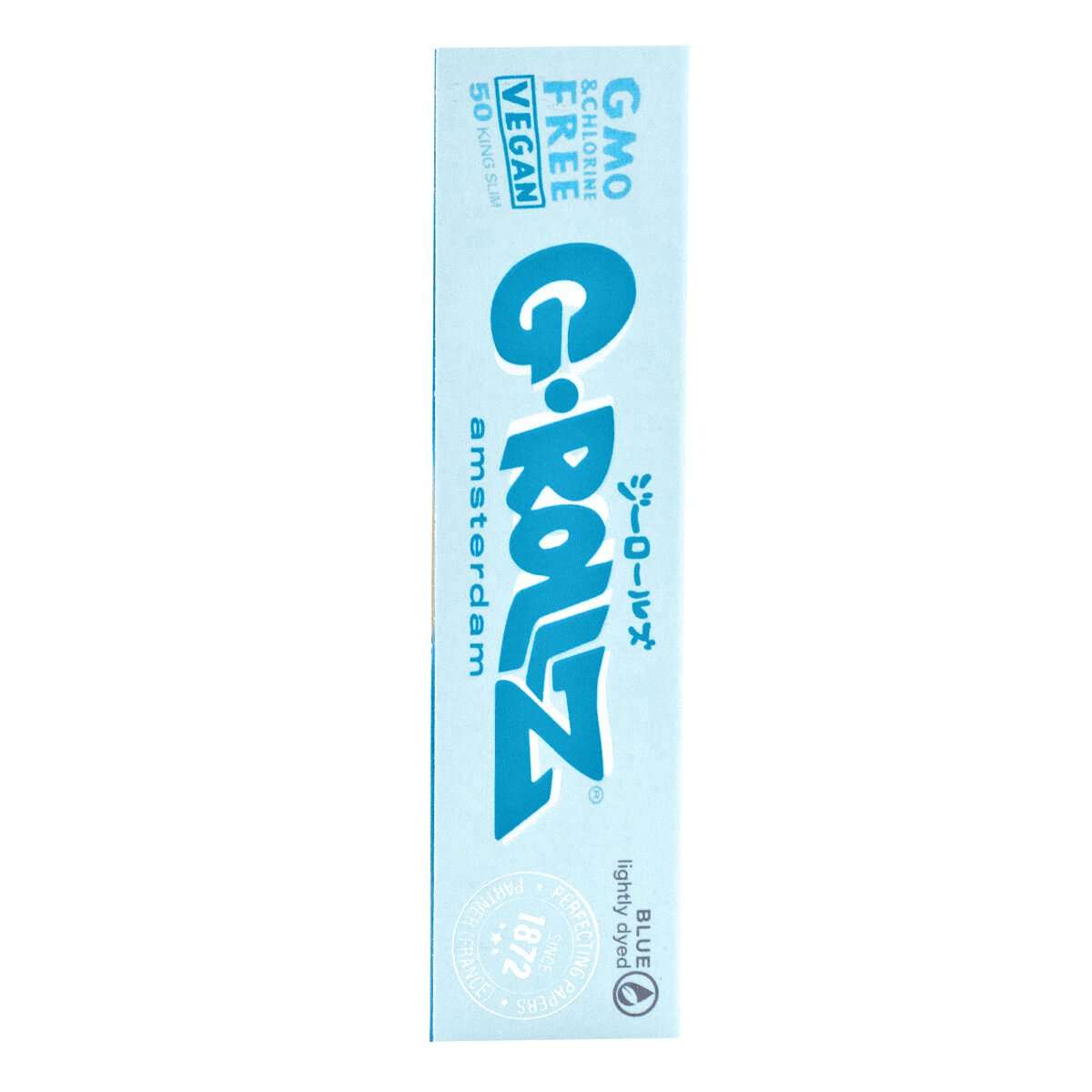 G-Rollz | Lightly Dyed Blue - x50 Papeles KingSize Slim  + Filtros