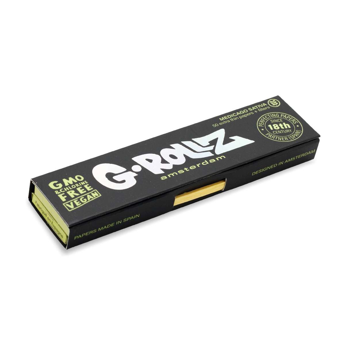 G-Rollz | 'Alfa' - 50 Papeles KingSize Slim  + Filtros