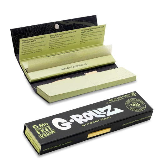 G-Rollz | 'Alfa' - 50 Papeles KingSize Slim  + Filtros